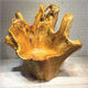 
TMJD MISS tree root carving chair Log root carving backrest chair Wood stool Large board tea table tea table master chair solid wood tree S2677 The sample displayed is not real hair
