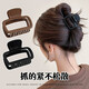 Small hair clip for women 2025 new small half-tied hair clip shark clip clip hair accessories for the back of the head 08 light brown 6cm
