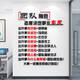 Yonghuan Corporate Culture Wall Office Decoration Verkäufer Team Inspirational Slogan Company Meeting Atmosphäre Layout Hintergrund Aufkleber 3882 Teamrollen - Dahong + Hailan Big