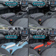Shijanu is suitable for Changan Benben Estar armrest box national version Benben ev special modified accessories center A_Benben Estar blue and white Changan Benben E-Star_2016-2022 model