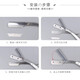 3271 people collect sharp blade manual shaving blade for men universal manual shaving blade half blade 10 blades/small box