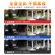 Gaussbell surveillance camera outdoor mobile phone remote monitoring 360-degree no dead angle with night vision panoramic voice home waterproof wireless 4G ultra-high-definition outdoor rural rotation WiFi quad camera + 100 times amplification + battery life power + full 128G