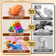 
Xidici Children's Colorful Mud Non-toxic Ice Cream Ice Cream Toys Kitchen Play House Plasticine Clay 3-6th Birthday Gift