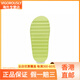 Adidas Yeezy Slide Frendy Comfort Sole Flops anti-glissement glisse hommes et femmes Green Apple 38