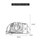 
Golden Fox (FOXER) 2025 new fashion luxury cloud bucket bag shoulder chain crossbody women's bag birthday gift for girlfriend silver