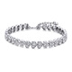Jinzhizun (3DG Jewelery) CNC craft platinum pt950 love bracelet women's birthday gift priced by gram 13.89 grams (including labor cost 1,458 yuan)