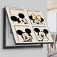 Shantoulin Village Mickey Electric Mess Box Dekoration Malerei Hängende Malerei Blockieranpassungsschalter Hauptschalter Mural Schwaches Elektrobox Abdeckung hässlicher Artefaktverteilungsbox JH694-Keuchen Mickey J Sty