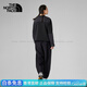 The North Face UE women's knitted jacket fashionable splicing comfortable city outdoor new product 8CJ3 JK3/Cosmic Black S 155/80A