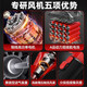 Reimuhe (Leimuhe) Rechargeable souffle puissant sèche-cheveux puissante High Power Industrial Storm Gun Lithium Hair Dust Wireless Snow Blower 27-Level Wind Style Rechargeable Storm Boule 3888TV