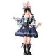 G.duck Judy Rabbit Officer Clothes Girls Dress Lolita Princess Skirt Children's Performance Clothes Girls Birthday Gift Judy Rabbit Officer Dress 100 Size 2~3 years old 90-100cm cm