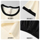Hengyuanxiang Pyjamas Frauen reines Baumwoll 2025 Neues dünne Kurzarmshorts Pullover Home Cloding Set Frühling und Sommer 6172 L