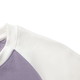 Li-Ning-Kurzärärmel-Frauen 2025 Sommer neuer Stil Verbotene Stadt Joint-Marken-Brand-Blume Slim Round Neck T-Shirt Top AHSV694 -2 Hell Black Purple/Milk White XL