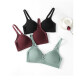 GORRENNO (GORRENNO) Large-breasted small underwear for women without steel rings and side breasts, no trace and glossy large size 95 gathering bra set 3882 skin tone 75D 36/80 (suitable for 80B/80C)
