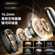 Elafo 2025 latest model丨Voice of Berlin wireless Bluetooth headset ear-hook type super long battery life does not go into the ears for calls and noise reduction running sports special long-wearing comfortable ear clips Athens black long-term wear without pain丨noise reduction and no sound leakage