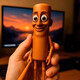 
Milexiu foreign mountain and sea martial arts figure TungTungTungSahur wooden stick man Italian brainrot creative toy TungTungTung wooden stick man (joint movable)