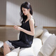 Princess Mark suspender pajamas with breast pad summer nightgown for women sexy suspender pajamas with breast pad summer nightgown for women QH3271- suspender nightgown (with breast pad) L