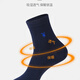 Chaussettes Playboy pour chaussettes en coton peignées pour le tube moyen masculin Anti-odor décontracté et sueur et sueur et respirant des chaussettes à quatre saisons 6 nouveaux styles 1478 noir 3 gris foncé 3 6 paires, une taille