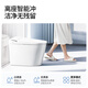 九牧（JOMOO）智能坐便器一体机全自动冲水无水压限制家用即热除臭烘干除臭马桶 零压+脚感翻圈翻盖+易洁内壁690I 400mm （390以上选择）