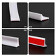 Added kitchen countertop water-retaining strips, bathroom cabinet gap edge waterproof strips, self-adhesive wash basin water-retaining strips, solid waterproof stickers