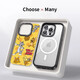 Красивый десять центов (MSMF) кошачья и мышь Apple Pare Мобильный корпус Tom Cat Jerry Mouse Mouse Magnetic Magnaphthale заряжается милый мультипликационный аниме, применимый для мужчин и женщин против фарта [магнитный акрил] кошка и мышь-BG1477G iPhone13