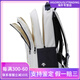 Descente 28L Fashionable y casual Versátil Mochila de nylon Hombres y mujeres PAREJA ESTILO BLANCO BLANCO