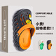 Annil Children's Slippers 2025 Nouvelle merde d'été Feel Wear Wear Mid-Garn's Bag's Bag-Toe Sandals Hole Chaussures 7455 Orange 34 (220 mm tailles recommandées 34-35)
