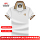 Inter Milan Luxury Brand haut de gamme brodé T-shirt à manches courtes pour hommes T NOUVEAU PAUL PAUL BUSINESS BUSINESS Polo Polo Men's Clothing 897 Black M 48/170 adapté au 95-120 Jin [Jin est égal à 0,5 kg]