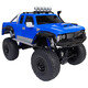 Burjuman Fernbedienung Pickup Kletterwagen Hochgeschwindigkeitskletterwagen Extra große Offroad-Pickup Pickup Fernsteuerung Spielzeugauto Kinder-Elektroautos Pickup Blau geliefert mit einer Reihe von Batterien