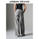 Ur chinesischer Valentinstag 2025 Sommer Neue Frauenkleidung Retro Casual Waschkatze Whisker Jeans Hosen UWJ850036 Hellgrau 26