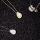 
Necklaces are simple and light luxury spring and summer fashion sense zircon necklace decoration girlfriend best friend gifts are sold FFC1049BR1