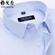 PDG Yageol Mente à manches courtes pour hommes Coton Summer Business Professional Casual Professional Wear Anti-Wrinkes Free-Ird-Agef Striped Shirt DX6623 38 Suggestions [100-120JIN [Jin est égal à 0,5 kg]]]