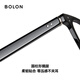 Bolon Tyrannosaurus очки Wang Hedi Тот и тот же 25-летний новый продукт, рамки Myopia Myopia для мужчин и женщин могут соответствовать оптическому зеркалу BJ5195 B10 Yaoye Black Single Rame