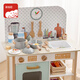 菲加尼仿真迷你小厨房玩具套装儿童做饭过家家厨具女孩生日礼物