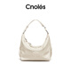 Cnoles Xiaofeng Bag Hobo Bag Damen Nische High-End Crossbody Tote Achselhöhlen-Tasche weiß chinesisches Valentinstag Geschenk