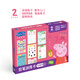 Tarjeta de capacitación reescritable de Peppa Pig's Pen Controle 1 Box de Regalos Primarios Avanzados para Niños Juguetes de educación temprana