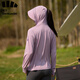 
banana ice silk sunscreen clothes for women 2025 new summer sunscreen clothes for large hat brim UV thin men's jacket 9905 women's light gray M
