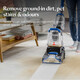 Machine de nettoyage de tapis Bissell Léger, petite, grande aspiration, mouche à aspirateur humide et sèche au Royaume-Uni (3878E)