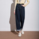 Three Color [Fat-proof Denim] 2025 Autumn New Trousers Jeans Straight Pants Casual and Versatile M