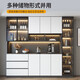 小木窝（XIAOMUWO）餐边柜高柜一体靠墙现代简约轻奢客厅餐厅家用茶水酒柜收纳储物柜 款式15280*40*220顺丰安装 双门