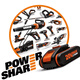 
Ni Zhier 20v lithium battery pack charger WA3880 WA3551 battery small foot version orange battery WA3553 WA3883 double-head seat charging export version (British plug)