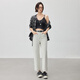 
MeiYANG (MEIYANG) angel 2 jeans Twill straight-legged eight/nine-point [big 50] grayish-white (nine-point version) M