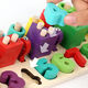 Children's early education 1-23-6 years old digital cognitive set of column building blocks for baby boys and girls geometric matching toys six-in-one fishing logarithm board