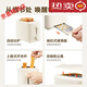 RASW German breakfast machine toast machine fully automatic toaster household portable heating sandwich small glossy white (without lid)