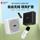 Tuyin K5 wireless lavalier mic amplifier for teachers, small bee, high volume, anti-howling, noise-cancelling microphone for class meetings, noise reduction microphone, Bluetooth small speaker, outdoor guide voice protector. Tuyin K5-black, single model, wireless lavalier amplifier
