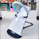 Mengyier mecedora Baby Coaxing Artifact Cooxing Baby para convencer al bebé a la cuna del sueño reclinable reclinable silla de ajuste ajustable silla calmante gris [doble red transpirable] juguetes cognitivos