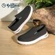 Chaussures en tissu doré