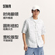 Camisa de manga corta Semir Camisa de vacaciones para hombres estampados para hombres Diseño de verano Top 101324104105