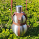 304 stainless steel wine bottle wine gourd 1 Jin Jin equals 0.5 kg 2 Jin Jin equals 0.5 kg 3 Jin Jin equals 0.5 kg 7 Jin Jin equals 0.5 kg Outdoor portable wine bottle household small wine kettle W True color 2 Jin Jin equals 0.5 kg Equipped with leather case + funnel + wine glass