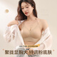 浪莎内衣女挂脖吊带细肩带美背U型胸罩女士粉底液无痕聚拢大露背文胸 肤色 M 【建议95~110斤】