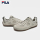 FILA 斐乐官方男鞋STEP复古运动鞋2025秋新款彩石鞋薄底鞋休闲鞋 燕麦棕-OM 42
